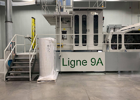 Installation de la nouvelle ligne de production 9A – Cession de Texel-Geosol